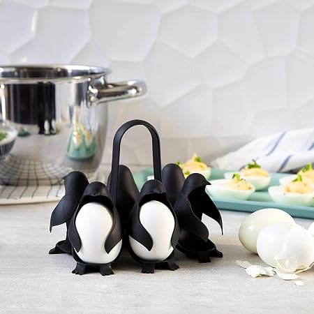 Egguins 3-in-1 Cook, Store and Serve Egg Holder