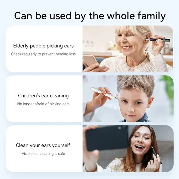 Smart Wireless Ear Cleaner – 1080P HD Camera