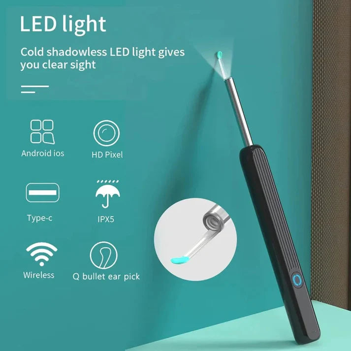 Smart Wireless Ear Cleaner – 1080P HD Camera