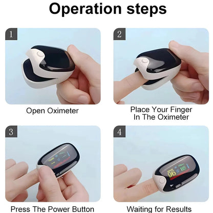 Digital Pulse Oximeter – SpO₂ & Heart Rate Monitor