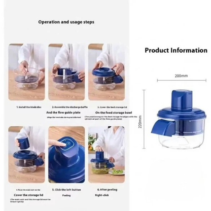 Automatic Rechargeable Vegetable & Fruit Peeler (free delivery)